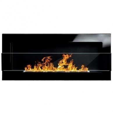 BIOHEAT 900x400 TUV BLACK LESS bioethanol fireplace wall-mounted-insert 4
