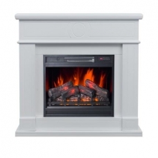 AFLAMO JUPITER WHITE 3D free standing electric fireplace