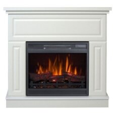 AFLAMO KEMI WHITE LED 60 3D free standing corner electric fireplace