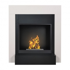 AFLAMO SIMPLE WHITE BIO 60 free standing bioethanol fireplace