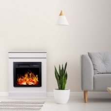 AFLAMO SMART WHITE free standing electric fireplace