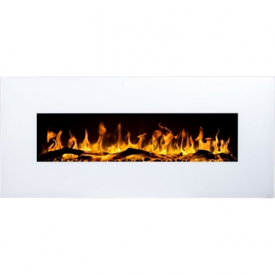 AFLAMO ALBION 50 WHITE electric fireplace wall-mounted