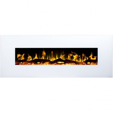 AFLAMO ALBION 60 WHITE electric fireplace wall-mounted