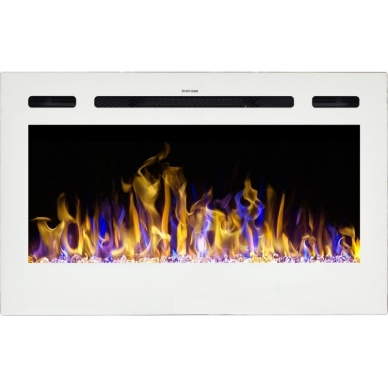 AFLAMO MAJESTIC 36 WHITE electric fireplace insert