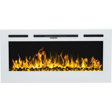 AFLAMO MAJESTIC 45 WHITE electric fireplace insert 2