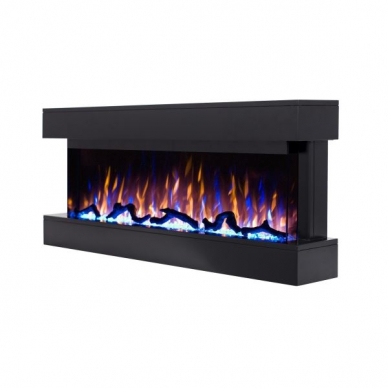 AFLAMO MODENA BLACK electric fireplace wall-mounted 9