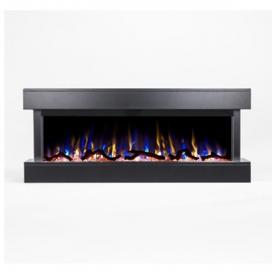AFLAMO MODENA BLACK electric fireplace wall-mounted 12