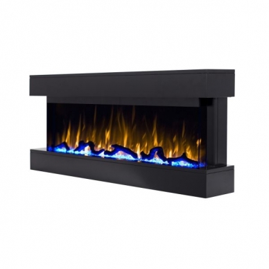 AFLAMO MODENA BLACK electric fireplace wall-mounted 7