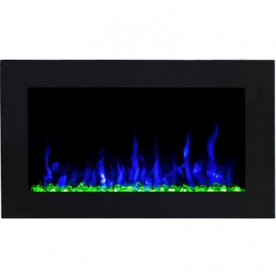AFLAMO PRIDE B105 electric fireplace wall-mounted-insert 21