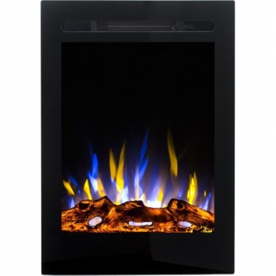 AFLAMO SLIM BLACK LED 50 PRO free standing electric fireplace 6