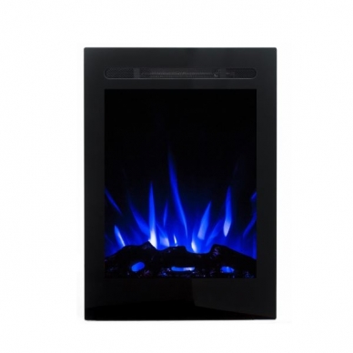 AFLAMO SLIM BLACK LED 50 PRO free standing electric fireplace 7