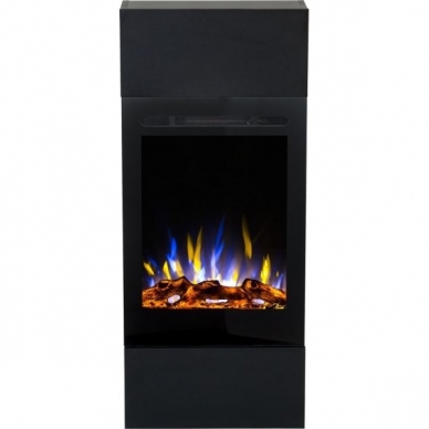 AFLAMO SLIM BLACK LED 50 PRO free standing electric fireplace 2