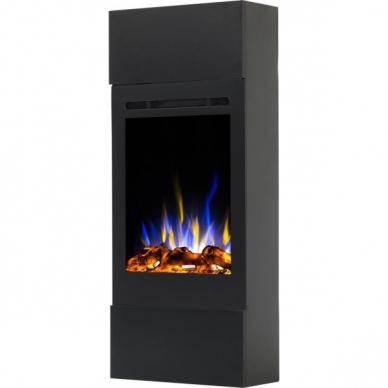 AFLAMO SLIM BLACK LED 50 PRO free standing electric fireplace 1