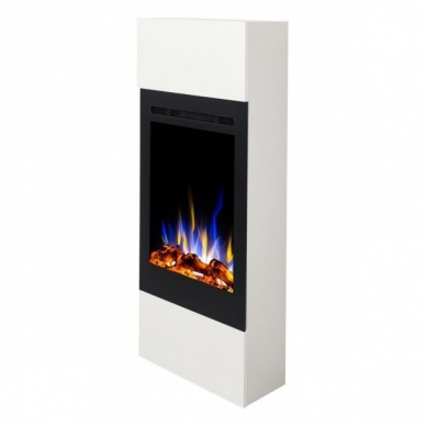 AFLAMO SLIM WHITE LED 50 PRO free standing electric fireplace 2