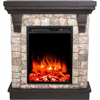 AFLAMO STONE LED 50 free standing electric fireplace 1