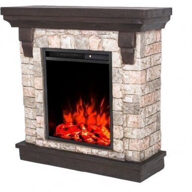 AFLAMO STONE LED 50 free standing electric fireplace 2