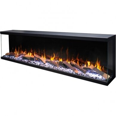 AFLAMO UNIQUE 180 NH electric fireplace wall-mounted-insert 4
