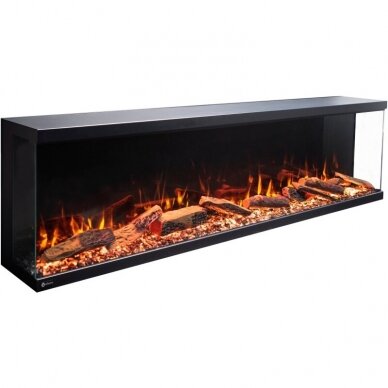 AFLAMO UNIQUE 180 NH electric fireplace wall-mounted-insert 5