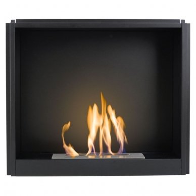 AFLAMO VIGO BLACK BIO 60 free standing bioethanol fireplace 2