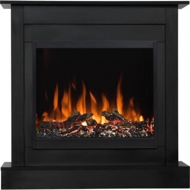AFLAMO VIGO BLACK 60 NH free standing electric fireplace 1