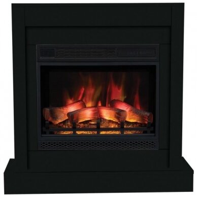 AFLAMO VIGO MODERN BLACK 3D free standing electric fireplace