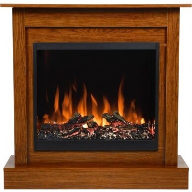 AFLAMO VIGO OAK 60 NH free standing electric fireplace 1