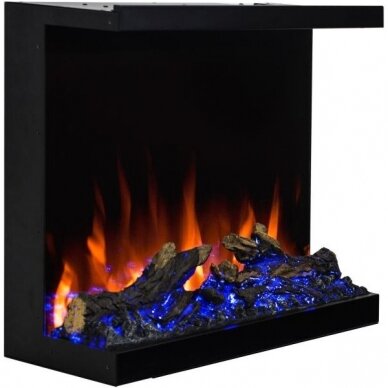 AFLAMO VIGO BLACK 60 NH free standing electric fireplace 10