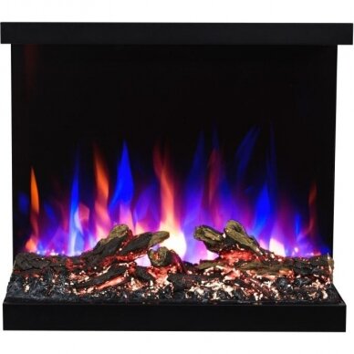 AFLAMO VIGO BLACK 60 NH free standing electric fireplace 16