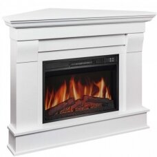 ARFLAME ALBION CORNER AF 23S WHITE BIANCO free standing corner electric fireplace