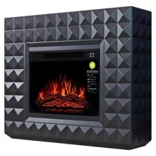 ARFLAME DIAMOND AFS23S BLACK free standing electric fireplace