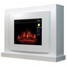 ARFLAME LUCCA AFS23S WHITE BIANCO free standing electric fireplace
