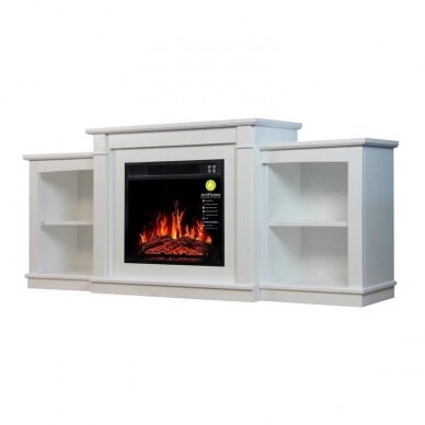 ARFLAME FASHION AF18 WHITE BIANCO free standing electric fireplace 2