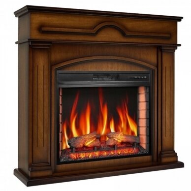 ARFLAME INVERNO AFS28S OAK ANTIQUE free standing electric fireplace 1