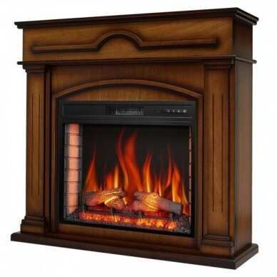 ARFLAME INVERNO AFS28S OAK ANTIQUE free standing electric fireplace 2