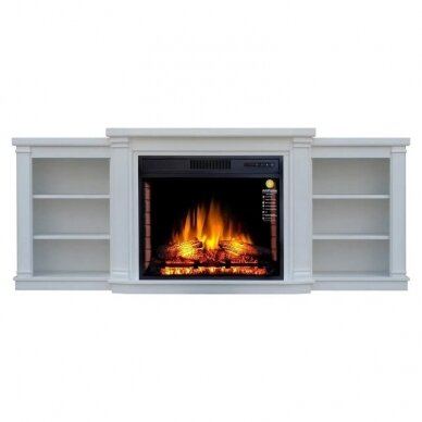 ARFLAME PARLIAMENT AFS28S WHITE BIANCO free standing electric fireplace
