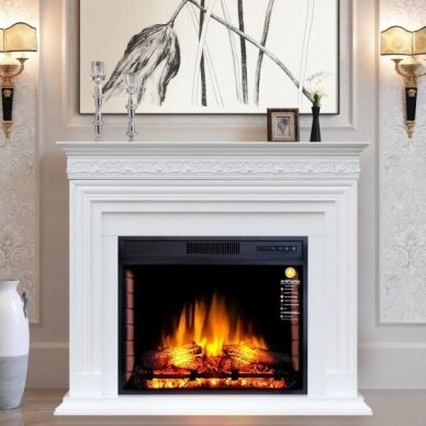 ARFLAME PRATELLA AFS28S WHITE BIANCO free standing electric fireplace