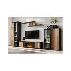 ASM CAMERON K living room furniture with bioethanol fireplace