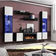 ASM FLY M 11 living room furniture with bioethanol fireplac