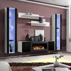 ASM FLY M 6 living room furniture with bioethanol fireplac