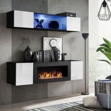 ASM FLY N 11 living room furniture with bioethanol fireplace