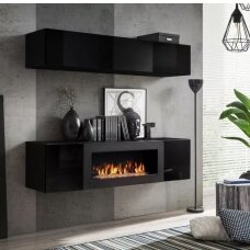 ASM FLY N 4 living room furniture with bioethanol fireplace
