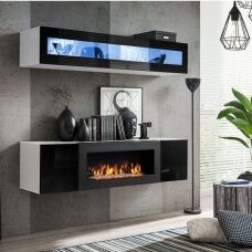 ASM FLY N 6 living room furniture with bioethanol fireplace