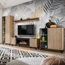 ASM HJZ LM-K living room furniture with bioethanol fireplace