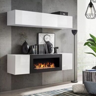 ASM FLY N 1 living room furniture with bioethanol fireplace