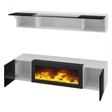 ASM FLY N 12 living room furniture with bioethanol fireplace 2