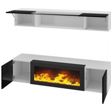 ASM FLY N 3 living room furniture with bioethanol fireplace 1