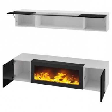 ASM FLY N 7 living room furniture with bioethanol fireplace 2