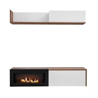 ASM DALLAS B RSW living room furniture with bioethanol fireplace 2