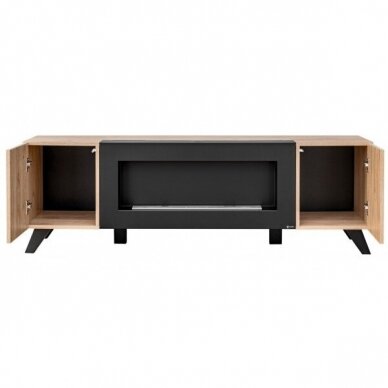 ASM LIAM HJZ LM RTV-K chest of drawers with bioethanol fireplace 1
