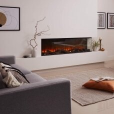 BRITISH FIRES NEW FOREST 1600 CORNER electric fireplace insert